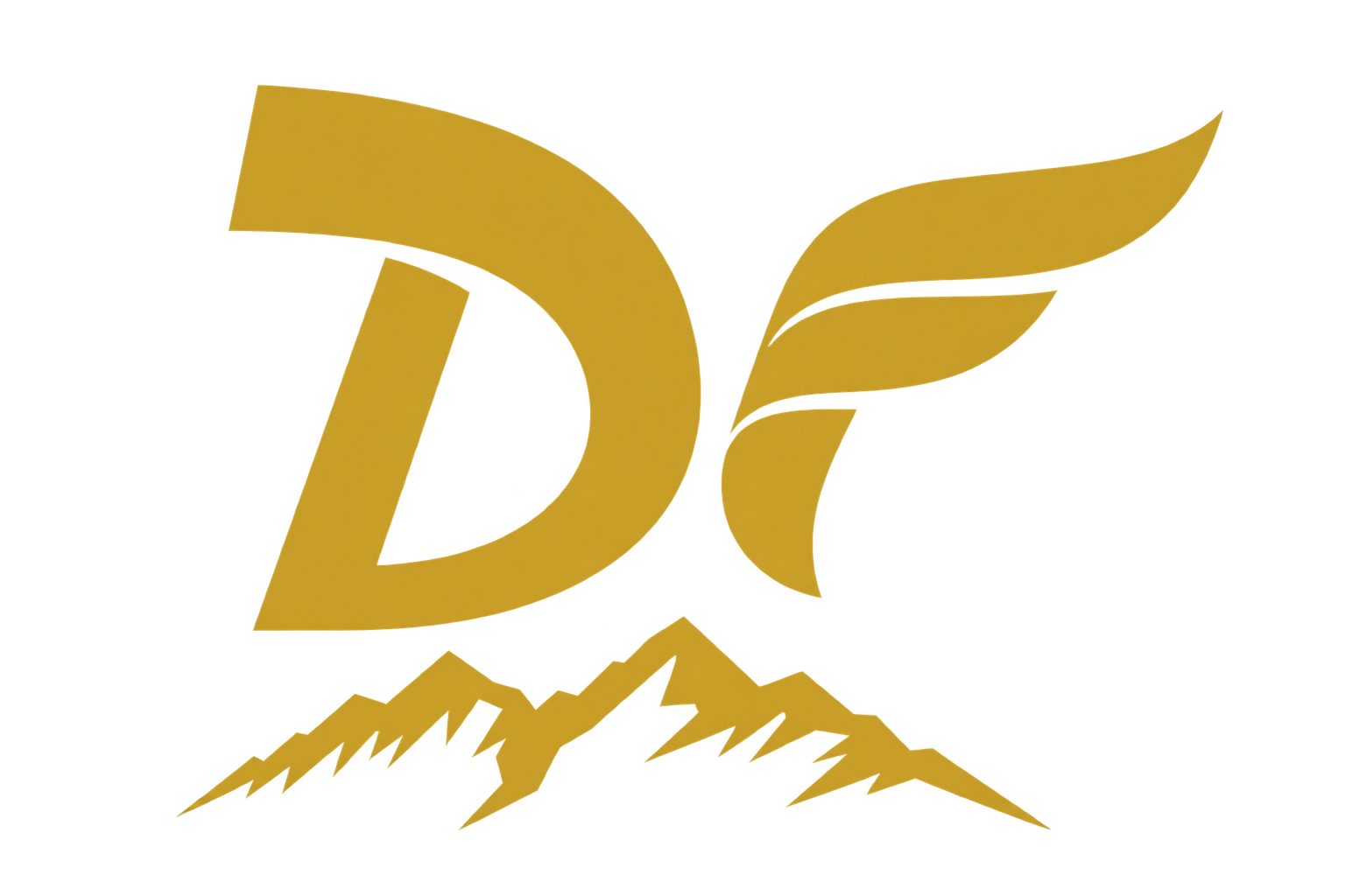 登風精密 DF 山形標誌